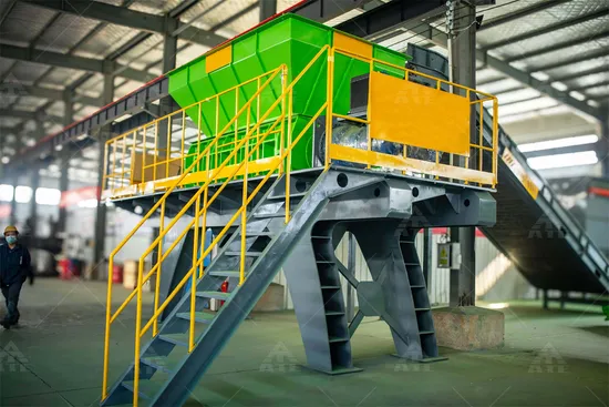 Heavy-Duty Scrap Metal Recycling Car Bumper Shell Motor Shredder Machine